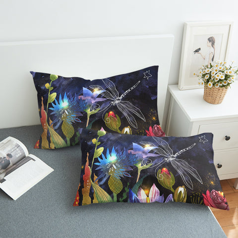 Image of Night Dragonflies SWZT2052 Pillowcase