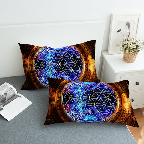 Image of Blue Glass SWZT2075 Pillowcase