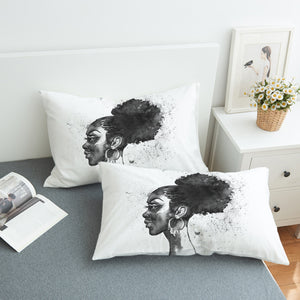 Afro-textured Hair SWZT2078 Pillowcase