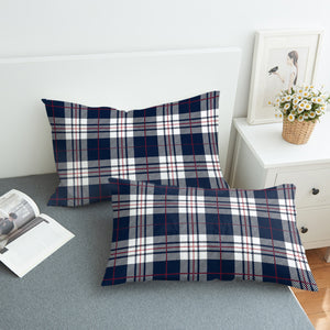 Indigo & White Plaid SWZT2167 Pillowcase