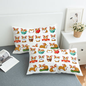 Cute Corgis SWZT2169 Pillowcase