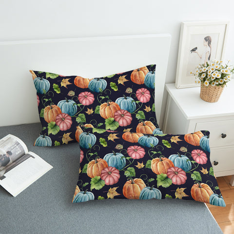 Image of Colored Pumpkins SWZT2176 Pillowcase