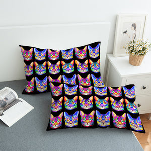 Cat Faces SWZT2230 Pillowcase