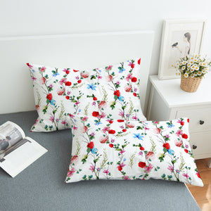 Red Flowers SWZT2321 Pillowcase