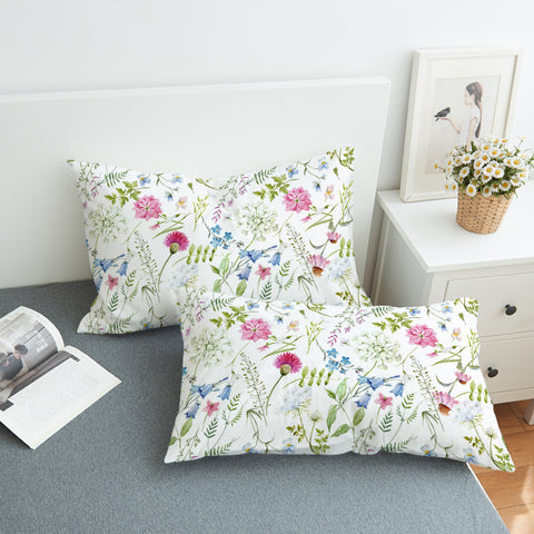 Image of Delicate Flowers SWZT2323 Pillowcase