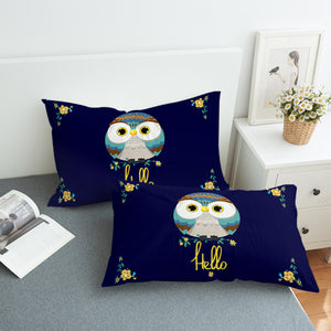 Hello Owl SWZT2341 Pillowcase