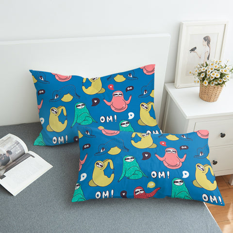 Image of Om Sloth SWZT2397 Pillowcase