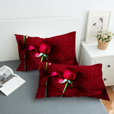 Image of 3D Rose SWZT2404 Pillowcase