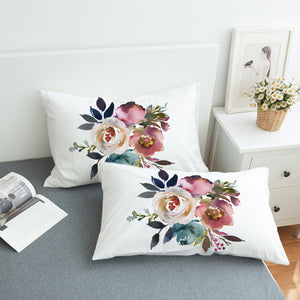 Painted Flowers SWZT2413 Pillowcase