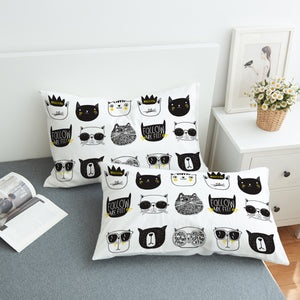 Kitty Cat SWZT2472 Pillowcase