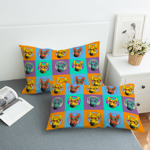 Image of Doggo SWZT2499 Pillowcase