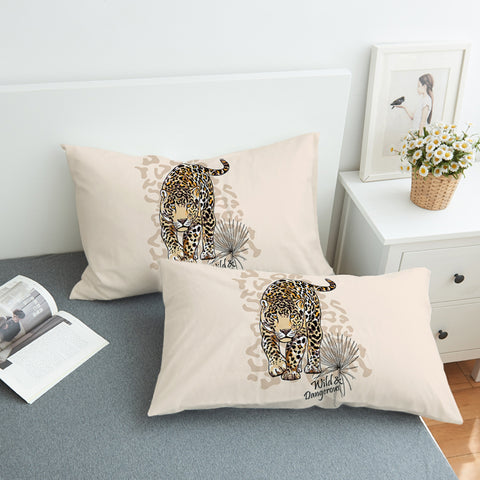 Image of Hunting Leopard SWZT2519 Pillowcase