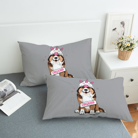 Image of Corgicorn SWZT2522 Pillowcase