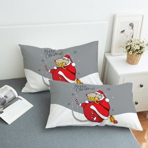 Christmas Rat SWZT2524 Pillowcase