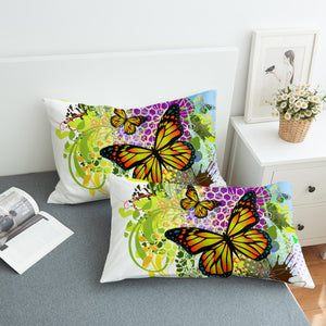 Colorful Butterfly SWZT3311 Pillowcase