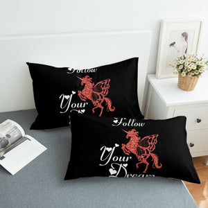 Follow Your Dream - Unicorn SWZT3313 Pillowcase