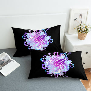 Purple & Pink Gradient Scorpion SWZT3372 Pillowcase