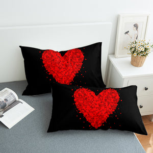 Red Dot Heart SWZT3377 Pillowcase