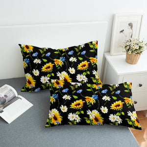 Sunflower & Daisy SWZT3467 Pillowcase