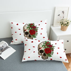 Floral Skull SWZT3587 Pillowcase