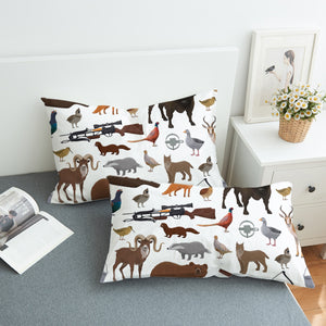 Forest Animal Hunter SWZT3595 Pillowcase