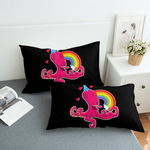 Rainbow In Love Octopus SWZT3604 Pillowcase