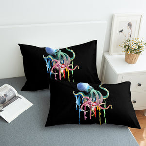 Funny Colorful Octopus SWZT3609 Pillowcase