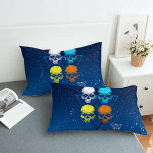 Four Skull Triangle SWZT3612 Pillowcase