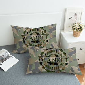 Blanket Logo Camo SWZT3655 Pillowcase