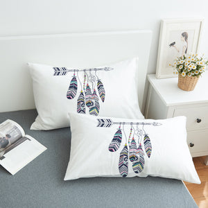 Feathers On Straight Arrow  SWZT3669 Pillowcase