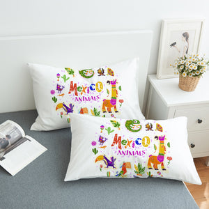 Mexico Cartoon Animals SWZT3747 Pillowcase