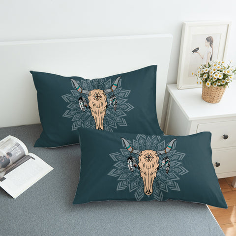 Image of Buffalo Insect Dreamcatcher SWZT3760 Pillowcase