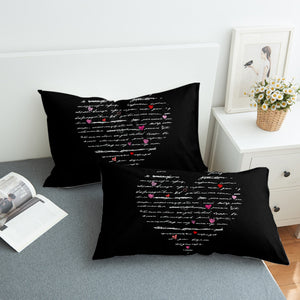 Love Text in Heart  SWZT3799 Pillowcase