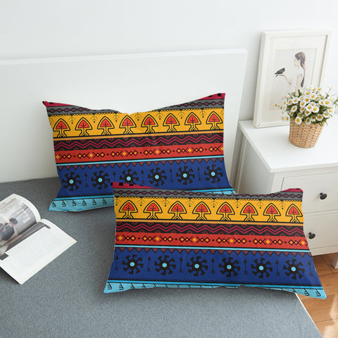 Image of Color Aztec Stripes SWZT4228 Pillowcase