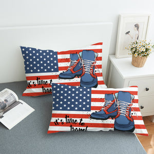 USA It's Time To Travel  SWZT4238 Pillowcase