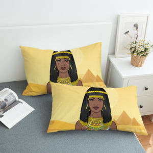 Egyptian Lady in Desert SWZT4303 Pillowcase