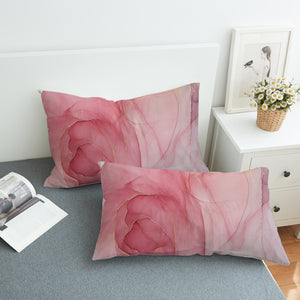 Golden Splash Shade Of Pink SWZT4307 Pillowcase