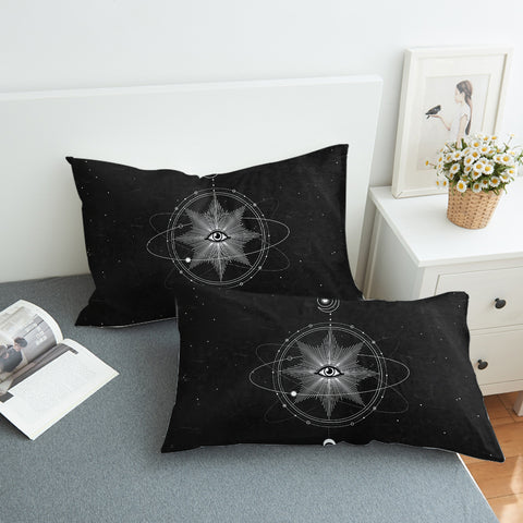 Image of Illusion Galaxy Eye SWZT4322 Pillowcase