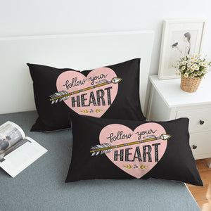 Follow Your Heart - Boho Style  SWZT4455 Pillowcase