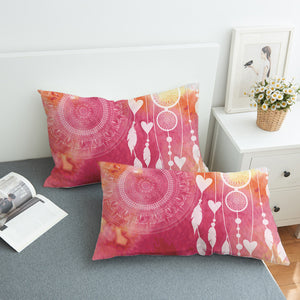 Mandala Dream Catcher Pink Theme SWZT4456 Pillowcase