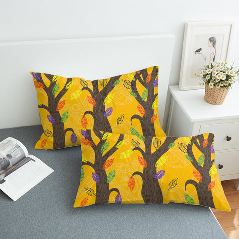 Image of Colorful Leaves & Trees  SWZT4729 Pillowcase