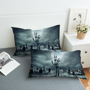 Gothic Dark Dead Moon Night Scene SWZT5171 Pillowcase