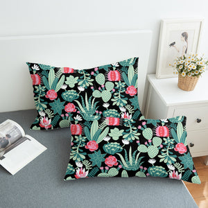 Cute Cactus Flowers SWZT5458 Pillowcase