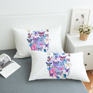Pink & Purple Butterflies SWZT5466 Pillowcase
