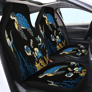 Sea Turtle Life SWQT0774 Car Seat Covers