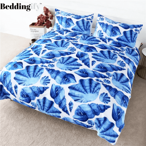 Image of Seashell Comforter Set - Beddingify