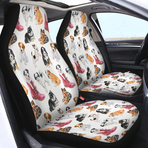Shoes Dog SWQT0043 Car Seat Covers