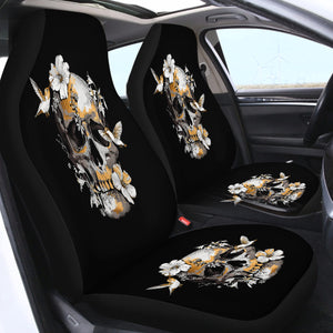 Skull and Bird SWQT0761 Car Seat Covers