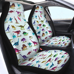 Small Dinosaur SWQT1097 Car Seat Covers