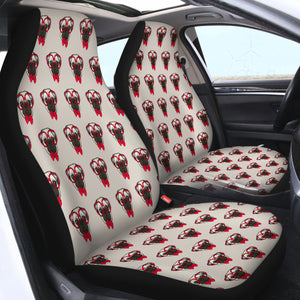 Small Pull Dog SWQT2517 Car Seat Covers